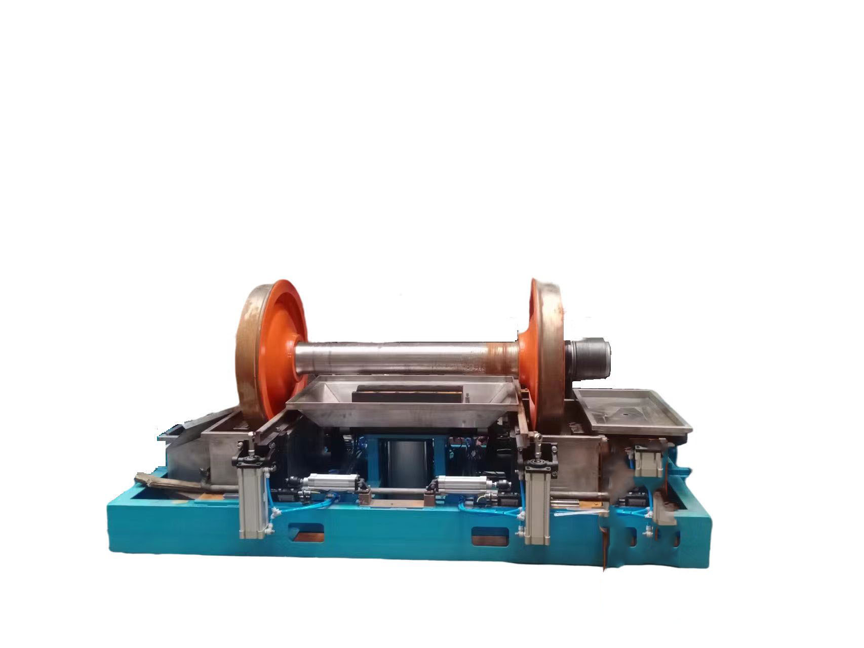 鐵路車輛輪軸超聲波相控陣自動探傷機(jī)的制作方法