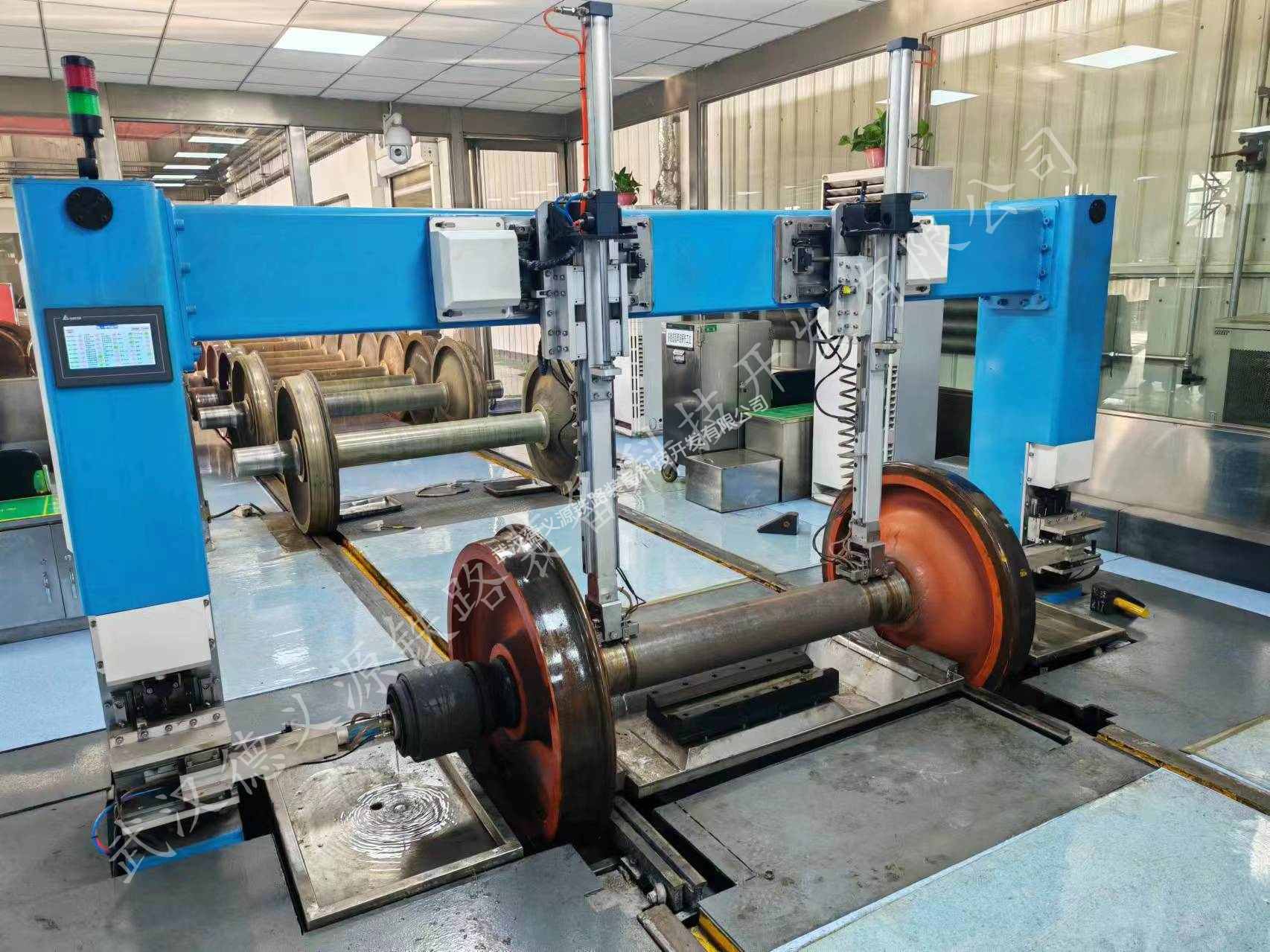 鐵路車(chē)輛相控陣輪軸|輪輞超聲波自動(dòng)探傷設(shè)備